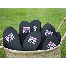 Cipő matrica dancing shoes 4,5x3,6 cm S/2