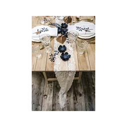 Csipke törtfehér 0,18 x 9 m