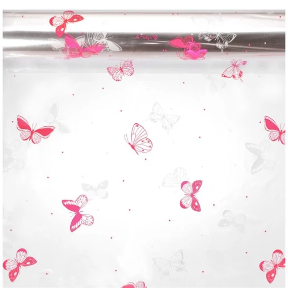 Csomagoló fólia pillangó mintával 1x50 m