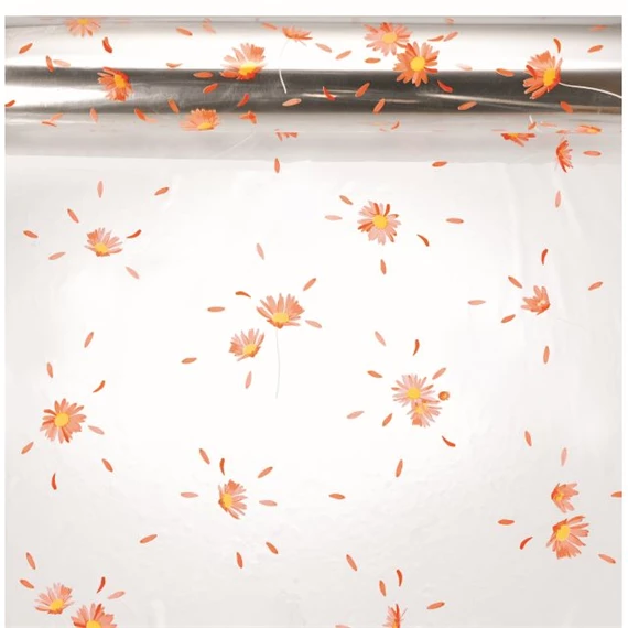 Csomagoló fólia virág mintával 1x50 m