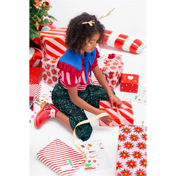 Csomagolópapír csíkos 70x200 cm