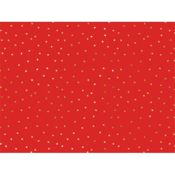 Csomagolópapír csillagok 70x200 cm