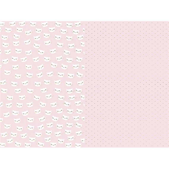 Csomagolópapír macska, mix, 70x200 cm S/2