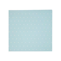 Csomagolópapír pöttyös, vízálló fólia 58x58 cm S/20