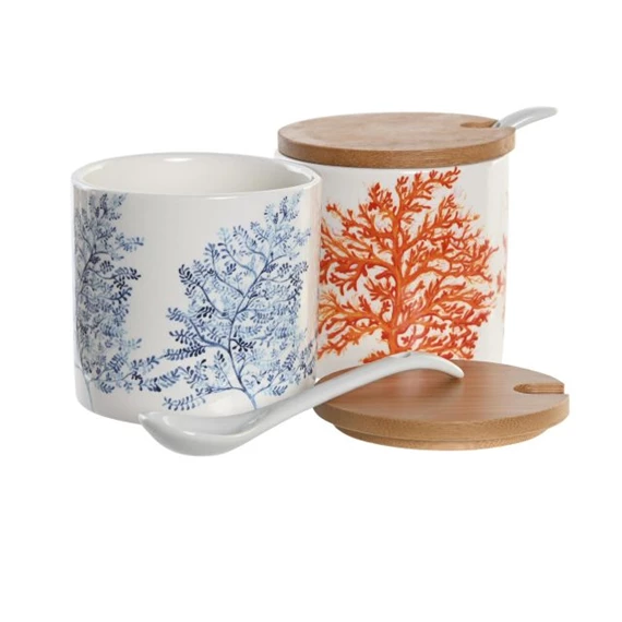 Cukortartó 7,5x7,5x7,5 cm 175 ml 2 féle