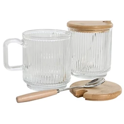 Cukortartó szett 350 ml 11,7x8,7x14 cm S/2