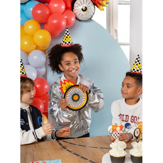 Cupcake dísz autók 12 cm S/4