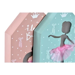 Dekoráció LED-es, balett 17x3,5x25 cm 2 féle