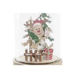 Dekoráció LED-es 11x11x19 cm 4 féle