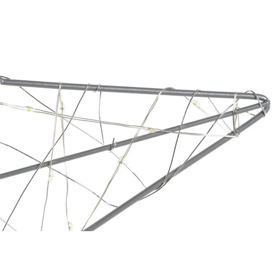 Dekoráció LED-es csillag 30x1x30 cm