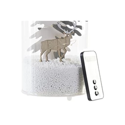 Dekoráció LED-es fenyőfa 12x12x27 cm