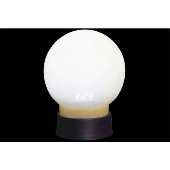 Dekoráció LED-es gömb 9x9x13 cm 3 féle