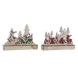 Dekoráció LED-es 22,5x5x17 cm 2 féle