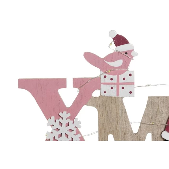 Dekoráció "Xmas" felirat LED-es  26x5x13 cm 2 féle