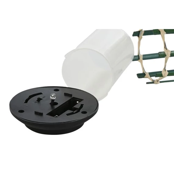 Dekoráció LED-es, szolár 9x9x54 cm 4 féle