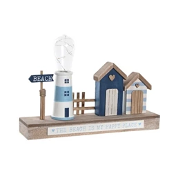 Dekoráció LED-es világítótorony 32x6,8x23 cm