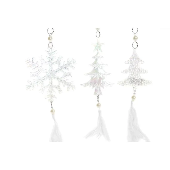 Dekoráció akasztós 9x1x26 cm 6 féle