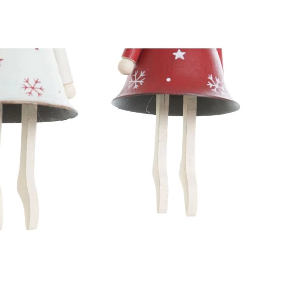 Dekoráció akasztós angyal 6x6x15,5 cm 2 féle