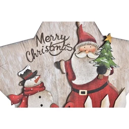 Dekoráció akasztós 32,5x1,5x31 cm 2 féle