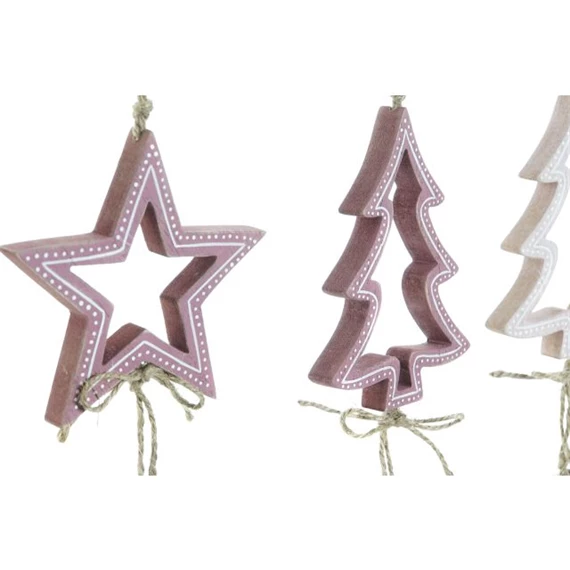 Dekoráció akasztós 8,5x1,2x22 cm 4 féle