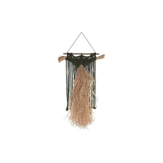 Dekoráció akasztós, fonott 45x3x75 cm