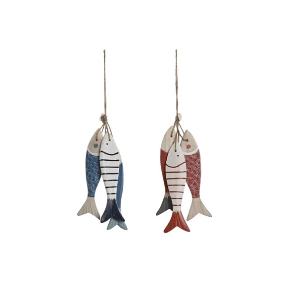 Dekoráció akasztós halak 10x10x38 cm 2 féle