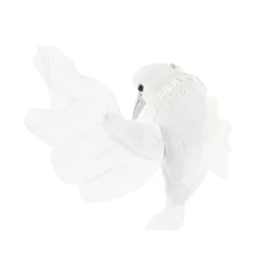 Dekoráció akasztós madár 16x8x15 cm 2 féle