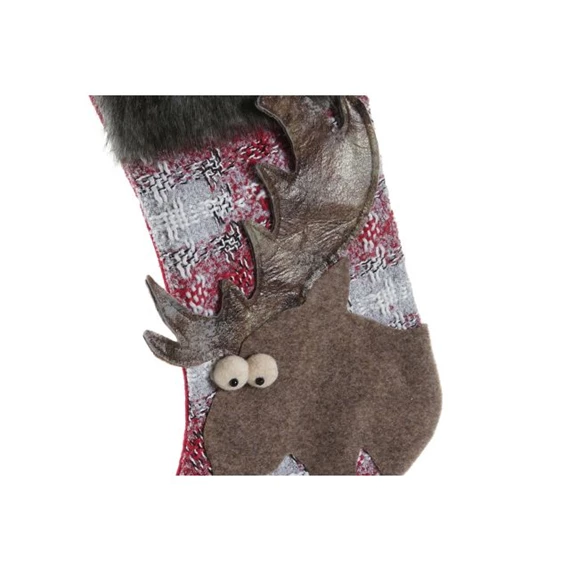 Dekoráció akasztós zokni 24x2x46 cm 2 féle