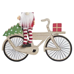 Dekoráció bicikli 21x1x21 cm 2 féle