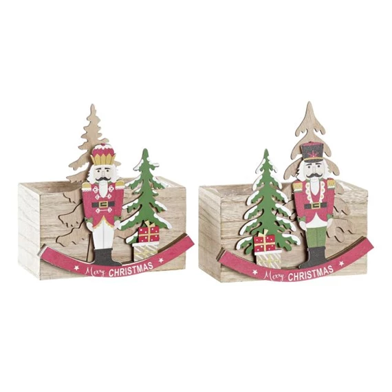 Dekoráció diótörő 15x18x16,5 cm 2 féle