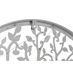 Dekoráció falra, LED-es fa minta 60x2x60 cm