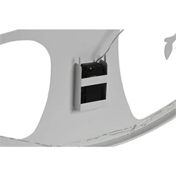 Dekoráció falra, LED-es fa minta 99x2x99 cm