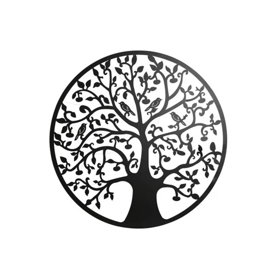 Dekoráció falra LED-es 99x2x99 cm