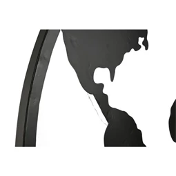 Dekoráció falra, LED-es világtérkép 99x2x99 cm 2 féle