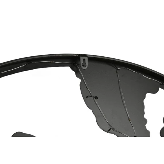 Dekoráció falra, LED-es világtérkép 99x2x99 cm 2 féle