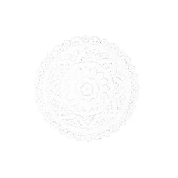 Dekoráció falra, Mandala 90x2x90 cm