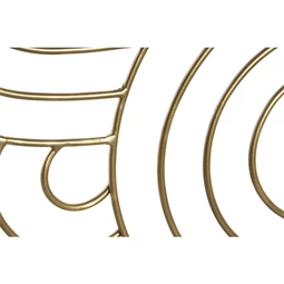 Dekoráció falra, absztrakt 61x1x61 cm 2 féle