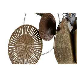 Dekoráció falra, körök 90x8,3x49 cm