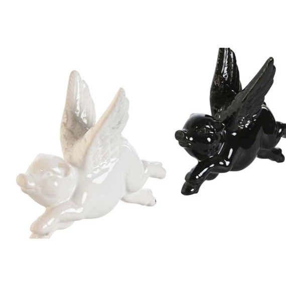 Dekoráció falra, malac 15x7x13 cm 2 féle