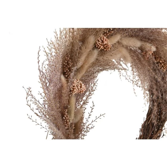 Dekoráció falra, szárazvirág dísz 33x5x33 cm 2 féle