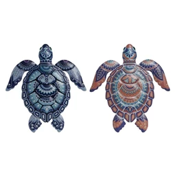 Dekoráció falra, teknős 33x1x30,5 cm 2 féle