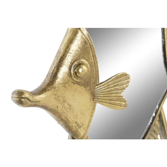 Dekoráció falra, hal alakú tükör 25x3x38 cm