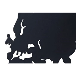 Dekoráció falra, világtérkép 40x1x40 cm 3 féle