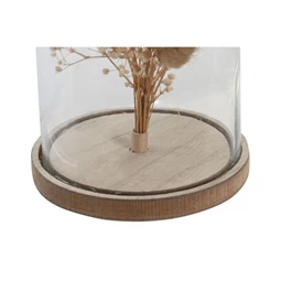 Dekoráció fecskével 11x11x19 cm