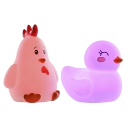 Dekoráció fényforrás csibe 12x14x10 cm 2 féle