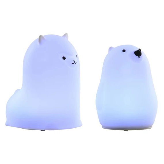 Dekoráció fényforrás medve 7x9x11 cm 2 féle