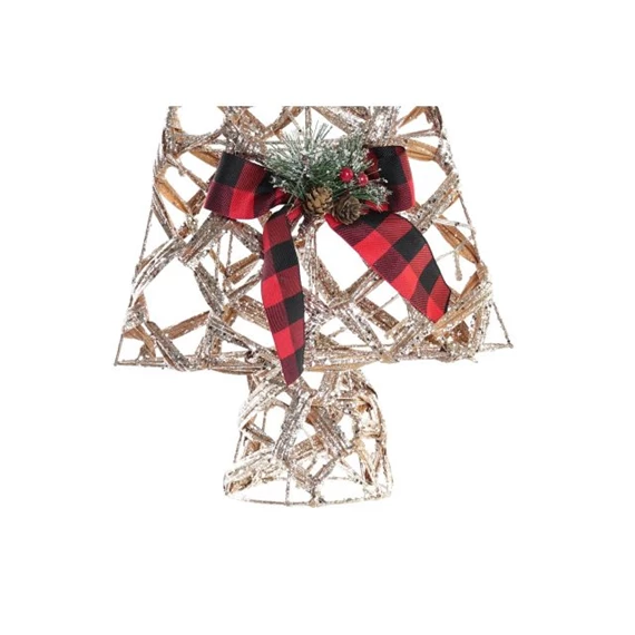 Dekoráció fenyő LED-es 30x11x60 cm