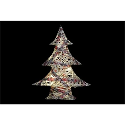 Dekoráció fenyő LED-es 40x10x50 cm