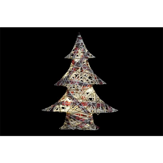 Dekoráció fenyő LED-es 40x10x50 cm