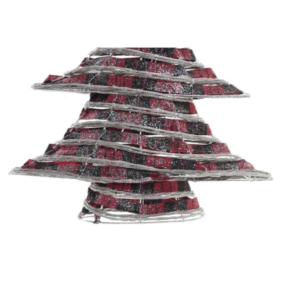 Dekoráció fenyő LED-es 46x14x60 cm